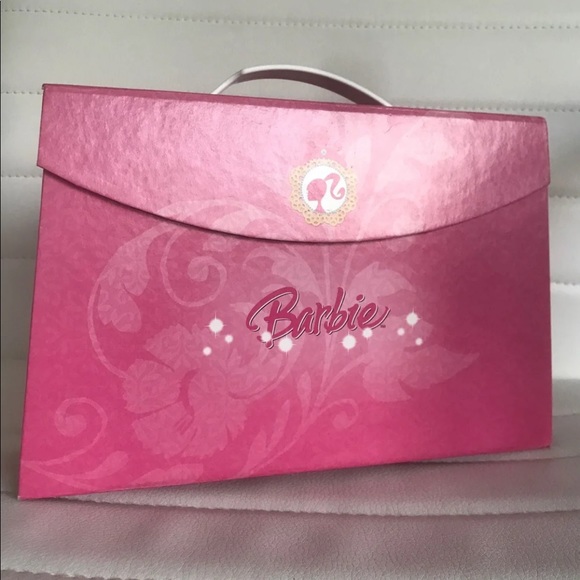 pink barbie bag